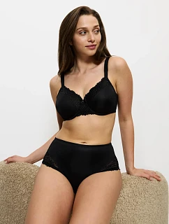 Dámské kalhotky Ladyform Soft Maxi černé - Triumph