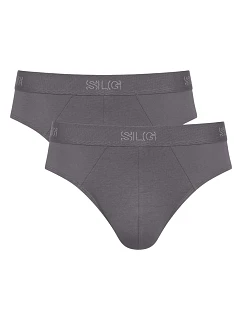Pánské slipy SLG Base Brief C2P - UNKNOWN - sv. šedé 6652 - SLOGGI