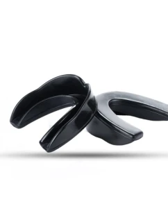 Chránič zubů + krabička - černý | Standardní