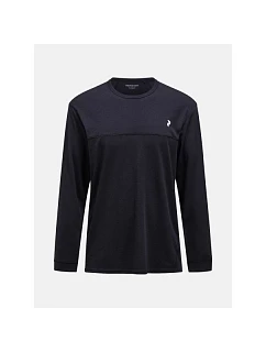 Pánské tričko M Trail Wool  černé model 22231400 - Peak Performance