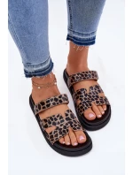 Dámské sandály na suchý zip model 21697760 - VINCEZA