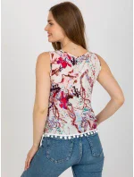 Halenka AT BZ 2202B.70 bílé a růžové