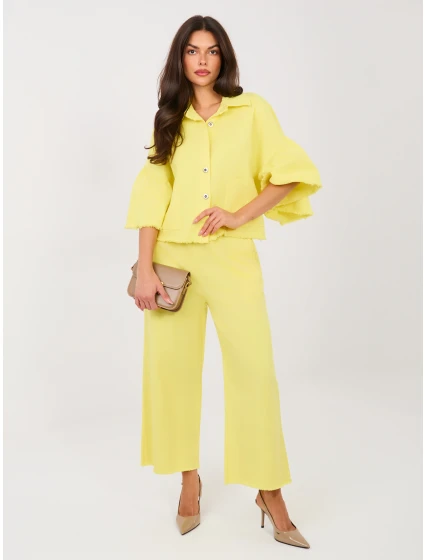 IT SP kalhoty FL9997.76 světle žlutá