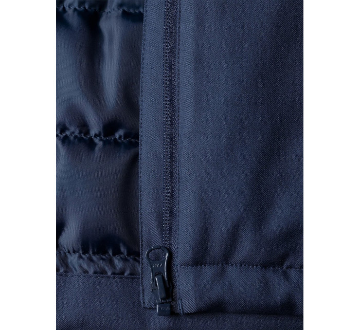 Dámská zimní bunda 4F KUD351 modrá denim