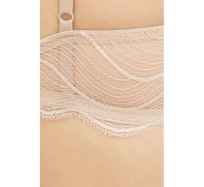 Dámská podprsenka QF6948E 7NS béžová - Calvin Klein Dámská podprsenka QF6948E 7NS béžová - Calvin Klein