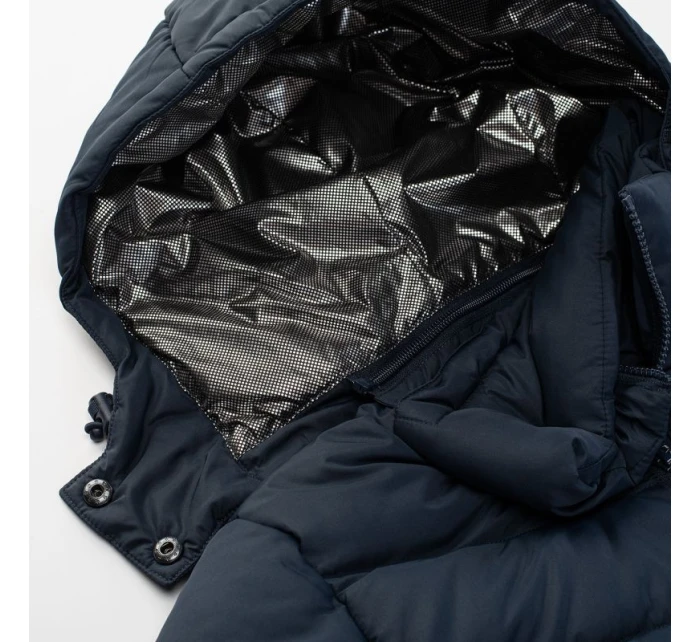 Dámská prošívaná zimní bunda LADY VARMI Tmavě modrá - Hi-Tec