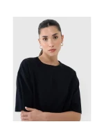 Dámské tričko z vaflového úpletu 4F 4FRSS25TTSHF2651-20S