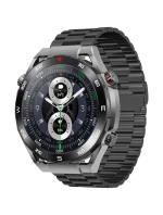 VELTORI VT100-1 smartwatch + černý silikonový řemínek + černá ekokůže VELTORI VT100-1 smartwatch + černý silikonový řemínek + černá ekokůže