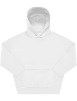 B&C Influence Hoodie Oversize mikina s kapucí z těžké bavlny 01.IH02 white