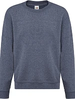 Fruit of the Loom Classic Kids Set-In Sweat Dětská mikina 16.2041 vintage heather navy