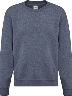 Fruit of the Loom Classic Kids Set-In Sweat Dětská mikina 16.2041 vintage heather navy