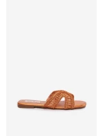 Dámské ploché oranžové pantofle model 22032000 - Boto