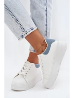 Dámské tenisky na platformě z umělé kůže model 22107415 - Boto Dámské tenisky na platformě z umělé kůže model 22107415 - Boto