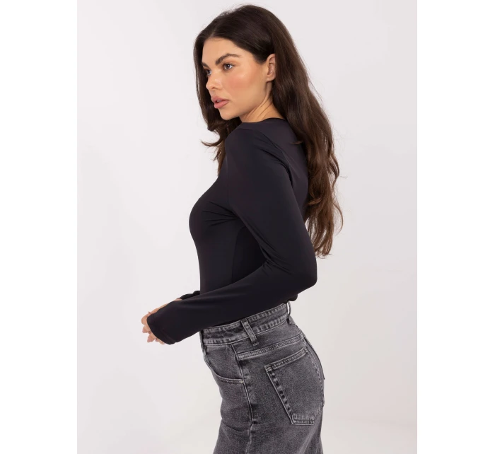 Bluzka model 21789145 czarny - FPrice Bluzka model 21789145 czarny - FPrice