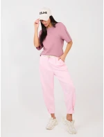 Kalhoty MI SP P6224.71 světle růžové