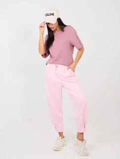 Kalhoty MI SP P6224.71 světle růžové