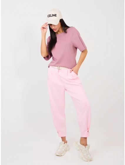 Kalhoty MI SP P6224.71 světle růžové