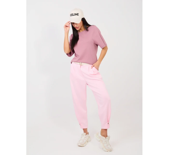 Kalhoty MI SP P6224.71 světle růžové