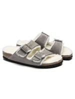 Arizona Stone semiš s ovčí vlnou regular wide dámské model 20693900 - Birkenstock
