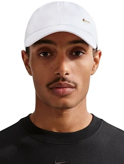 Nike Dri-FIT Club baseballová čepice bílá FB5372 101