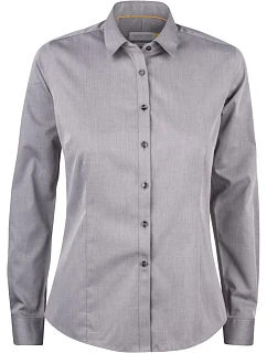 J.Harvest & Frost YB 50 Regular Women Keprová halenka s dlouhým rukávem 63.5003 grey
