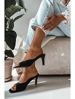 Dámské sandály na podpatku Černé model 22092064 - Boto