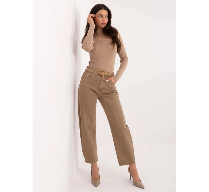 Sweter PM SW model 21776280 beżowy - FPrice Sweter PM SW model 21776280 beżowy - FPrice