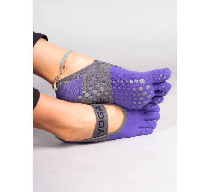 Yoclub Ponožky na jógu 2-pack SKS-0017U-AA2A Multicolour