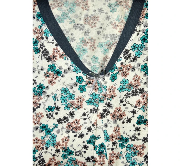 Dámská noční košile s krátkými rukávy model 9141707 MIA - De Lafense