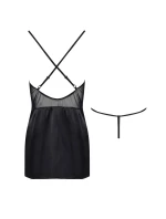 Dámská erotická košilka Marinela black - BEAUTY NIGHT FASHION Dámská erotická košilka Marinela black - BEAUTY NIGHT FASHION