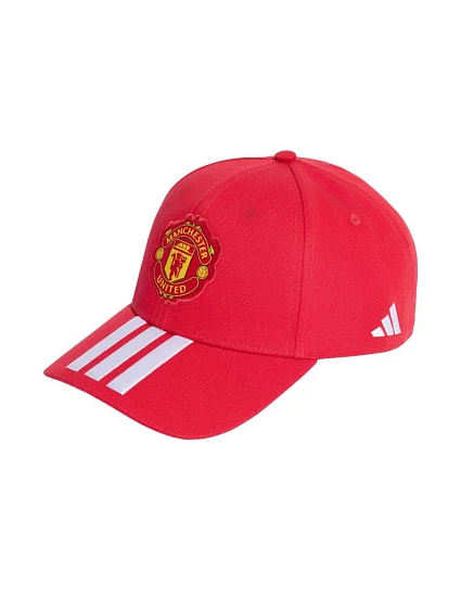 Adidas Manchester United baseballová čepice červená KT0648 Adidas Manchester United baseballová čepice červená KT0648
