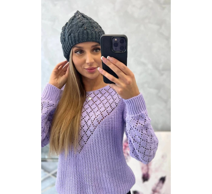 Dámská čepice Kalina K362 tmavě šedá Dámská čepice Kalina K362 tmavě šedá