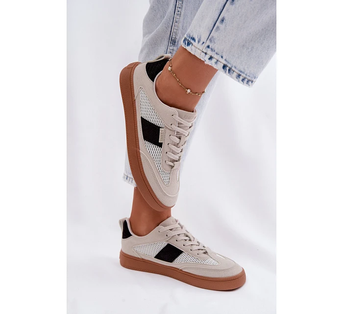 Dámské tenisky Big Star model 22100910 Šedé - Big Star Shoes Dámské tenisky Big Star model 22100910 Šedé - Big Star Shoes