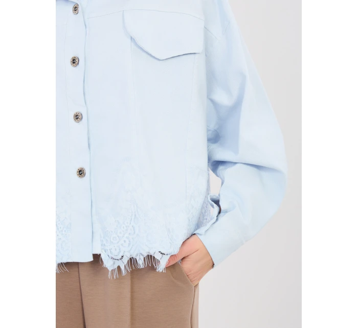 IT KR bunda FL10001.54 světle modrá IT KR bunda FL10001.54 světle modrá