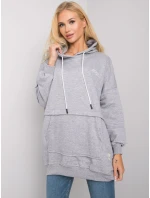 Mikina RV BL 7095.30P šedá