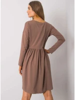 Šaty RV SK 5889.41P hnědá