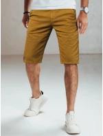 Pánské velbloudí džínové šortky Dstreet SX2571 Pánské velbloudí džínové šortky Dstreet SX2571