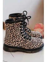 Dětské Botky s Zipem Bežové model 21636505 - Boto Dětské Botky s Zipem Bežové model 21636505 - Boto