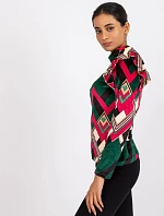 Halenka DHJ BZ 6533C 1.81P tmavě zelená
