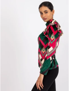 Halenka DHJ BZ 6533C 1.81P tmavě zelená