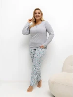 DU KN pyžamo FP 502.97 šedé DU KN pyžamo FP 502.97 šedé
