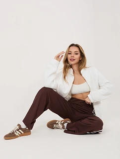 Spodnie dresowe RV DR model 22044799 ciemny brązowy - FPrice