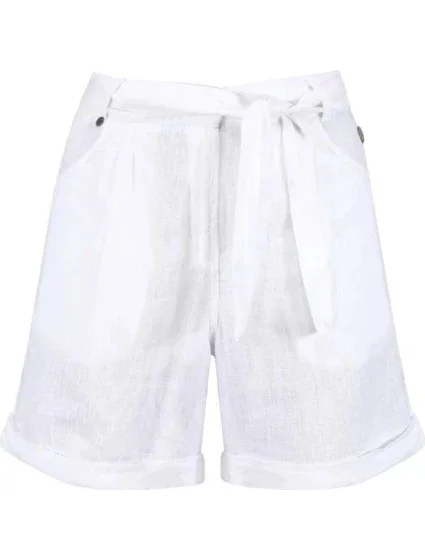 Dámské šortky bílé model 18343846 - Regatta Dámské šortky bílé model 18343846 - Regatta