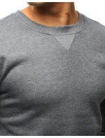 Pánská mikina s kapucí antracitová model 21962655 - FashionStreet