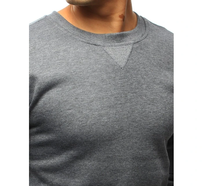 Pánská mikina s kapucí antracitová model 21962655 - FashionStreet