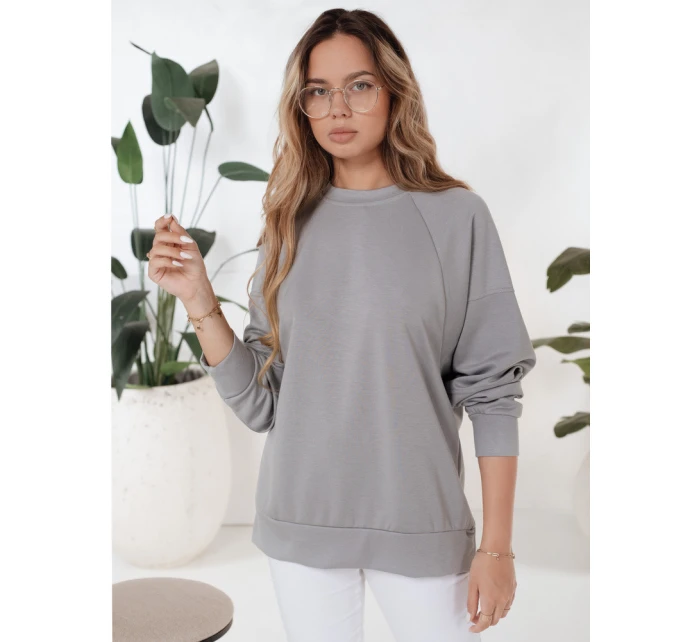 Dámská mikina šedá Dstreet model 21977510 - FashionStreet