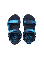 Lee Cooper dětské boty chlapecké sandály na suchý zip na letní pláž modré