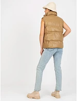 Kamizelka AI KZ camelowy model 22366177 - FPrice Kamizelka AI KZ camelowy model 22366177 - FPrice