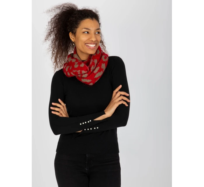 Tunelová šála AT KM ENEC B63 1.44P červená