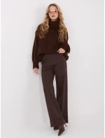 Sweter IN SW model 21782544 ciemny brązowy - FPrice